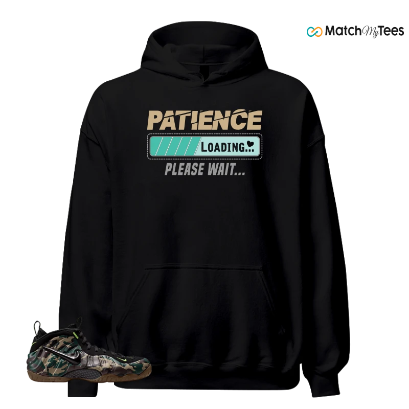 NIKE AIR FOAMPOSITE PRO GREEN CAMO SNEAKER Matching Tees hoodie