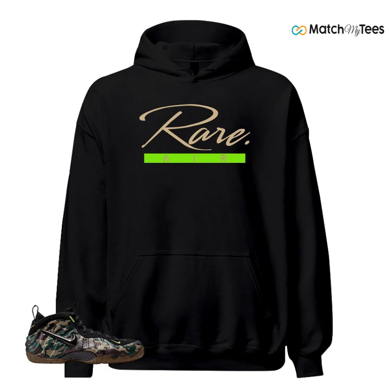 NIKE AIR FOAMPOSITE PRO GREEN CAMO SNEAKER Matching Tees hoodie