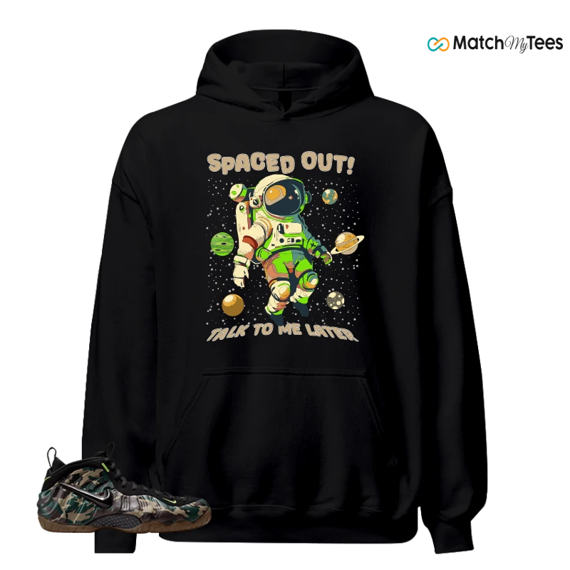 NIKE AIR FOAMPOSITE PRO GREEN CAMO SNEAKER Matching Tees hoodie