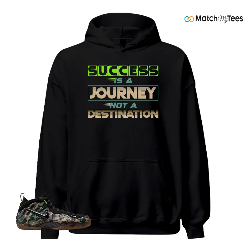 NIKE AIR FOAMPOSITE PRO GREEN CAMO SNEAKER Matching Tees hoodie