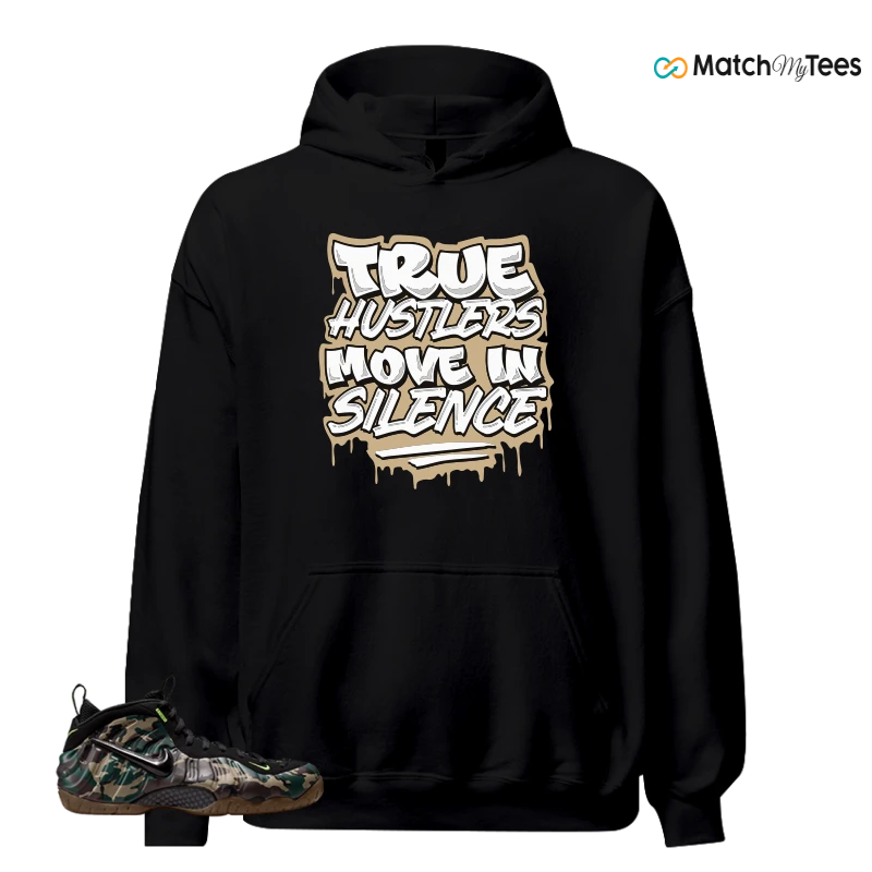 NIKE AIR FOAMPOSITE PRO GREEN CAMO SNEAKER Matching Tees hoodie