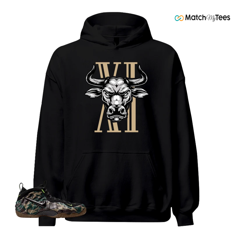 NIKE AIR FOAMPOSITE PRO GREEN CAMO SNEAKER Matching Tees hoodie