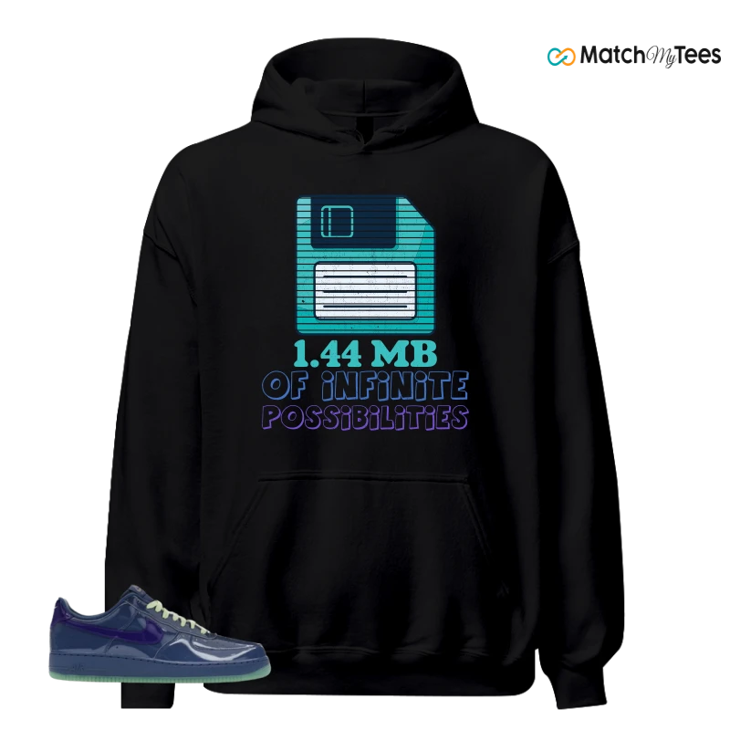 NIKE AIR FORCE 1 LOW PATENT LEATHER MYSTIC NAVY GRAPE ICE SNEAKER Matching Tees hoodie