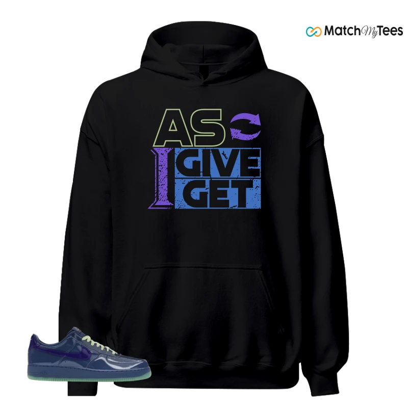 NIKE AIR FORCE 1 LOW PATENT LEATHER MYSTIC NAVY GRAPE ICE SNEAKER Matching Tees hoodie