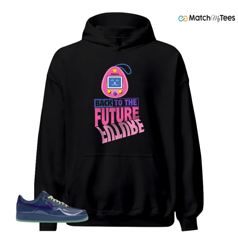 NIKE AIR FORCE 1 LOW PATENT LEATHER MYSTIC NAVY GRAPE ICE SNEAKER Matching Tees hoodie