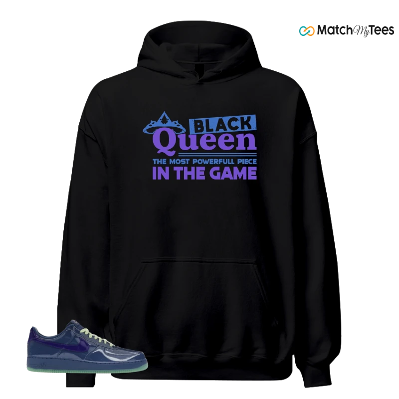 NIKE AIR FORCE 1 LOW PATENT LEATHER MYSTIC NAVY GRAPE ICE SNEAKER Matching Tees hoodie