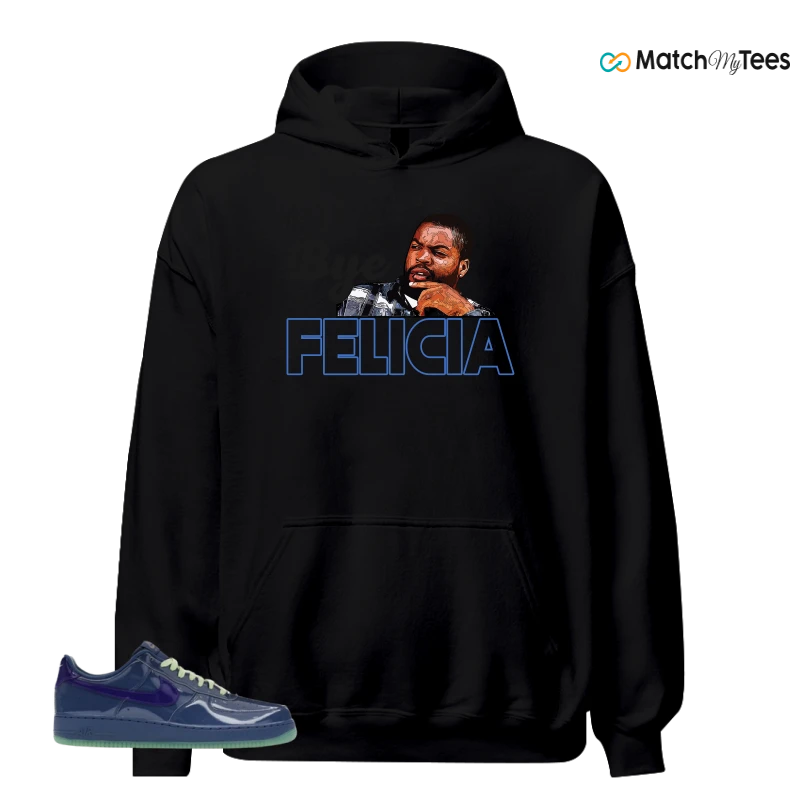 NIKE AIR FORCE 1 LOW PATENT LEATHER MYSTIC NAVY GRAPE ICE SNEAKER Matching Tees hoodie