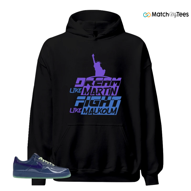 NIKE AIR FORCE 1 LOW PATENT LEATHER MYSTIC NAVY GRAPE ICE SNEAKER Matching Tees hoodie