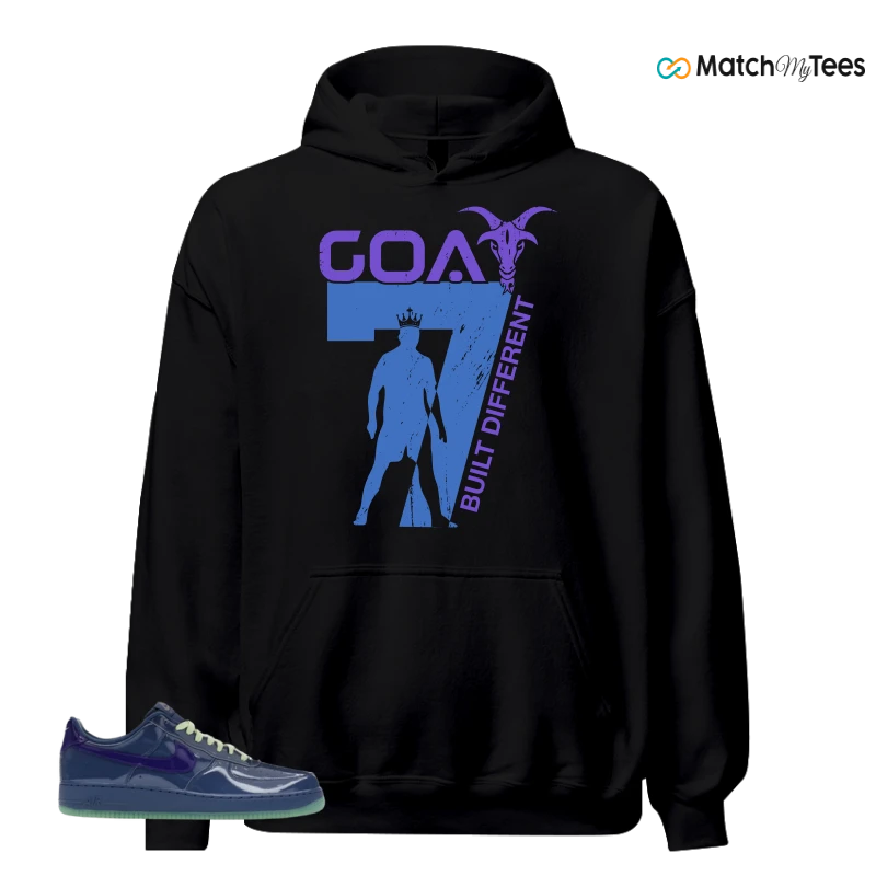 NIKE AIR FORCE 1 LOW PATENT LEATHER MYSTIC NAVY GRAPE ICE SNEAKER Matching Tees hoodie