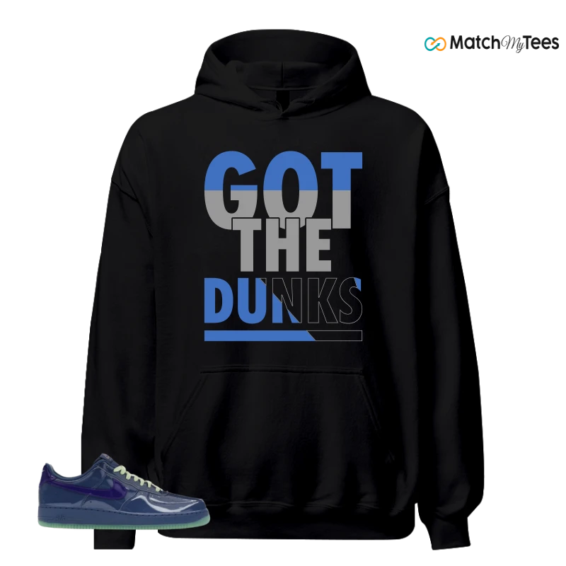 NIKE AIR FORCE 1 LOW PATENT LEATHER MYSTIC NAVY GRAPE ICE SNEAKER Matching Tees hoodie