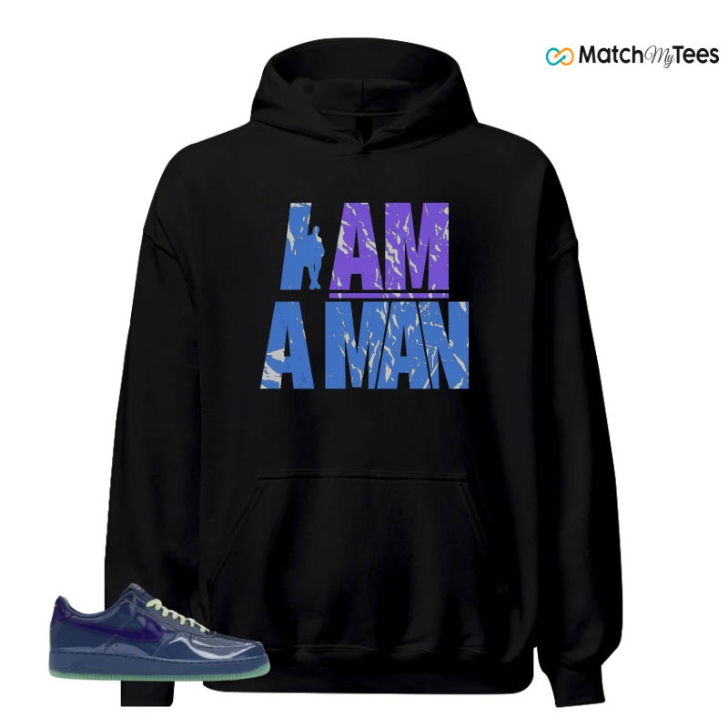 NIKE AIR FORCE 1 LOW PATENT LEATHER MYSTIC NAVY GRAPE ICE SNEAKER Matching Tees hoodie