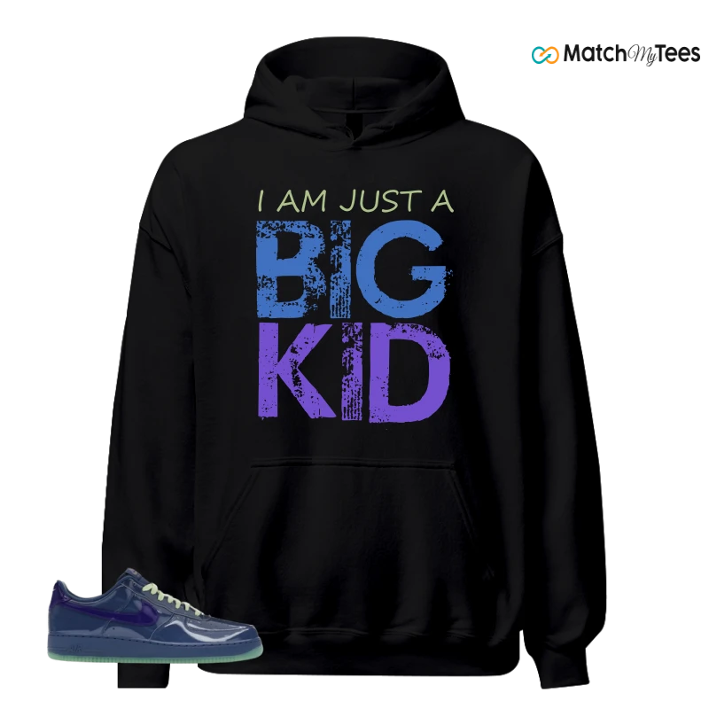 NIKE AIR FORCE 1 LOW PATENT LEATHER MYSTIC NAVY GRAPE ICE SNEAKER Matching Tees hoodie