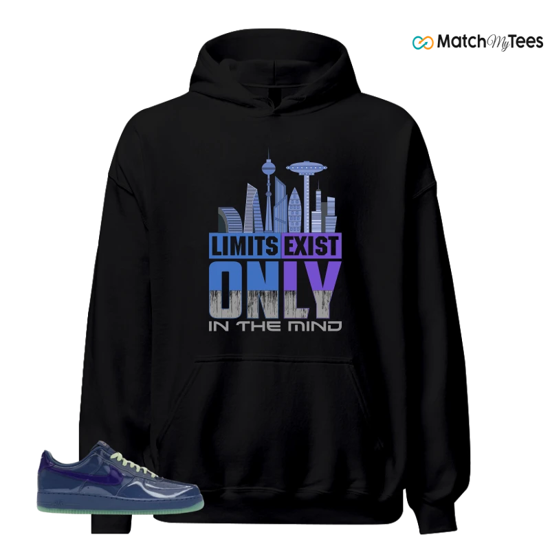 NIKE AIR FORCE 1 LOW PATENT LEATHER MYSTIC NAVY GRAPE ICE SNEAKER Matching Tees hoodie