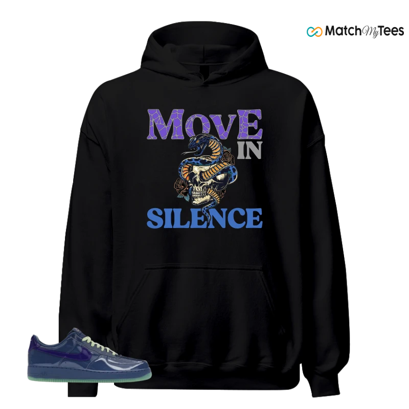 NIKE AIR FORCE 1 LOW PATENT LEATHER MYSTIC NAVY GRAPE ICE SNEAKER Matching Tees hoodie