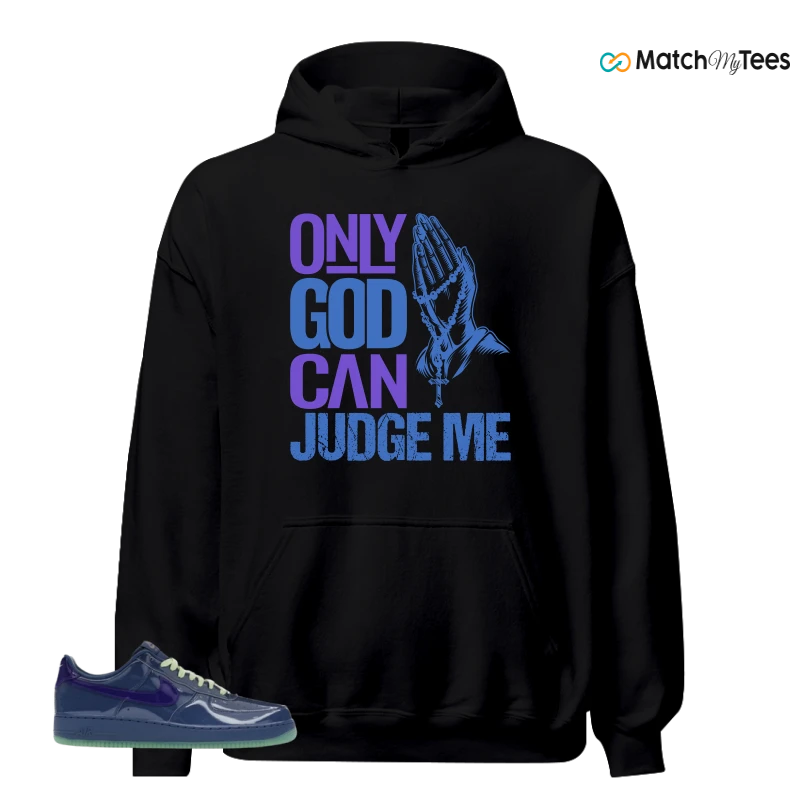 NIKE AIR FORCE 1 LOW PATENT LEATHER MYSTIC NAVY GRAPE ICE SNEAKER Matching Tees hoodie