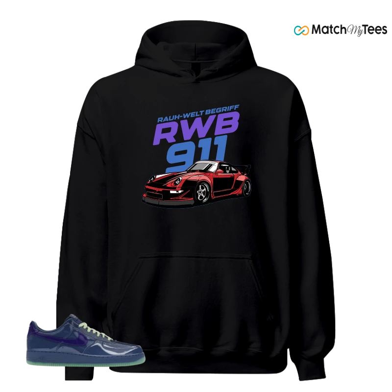 NIKE AIR FORCE 1 LOW PATENT LEATHER MYSTIC NAVY GRAPE ICE SNEAKER Matching Tees hoodie