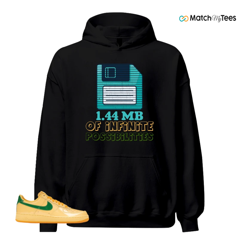 NIKE AIR FORCE 1 LOW PATENT LEATHER TOPAZ GOLD SNEAKER Matching Tees hoodie