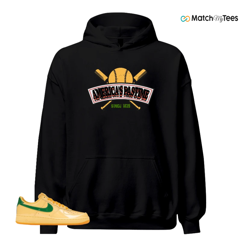 NIKE AIR FORCE 1 LOW PATENT LEATHER TOPAZ GOLD SNEAKER Matching Tees hoodie