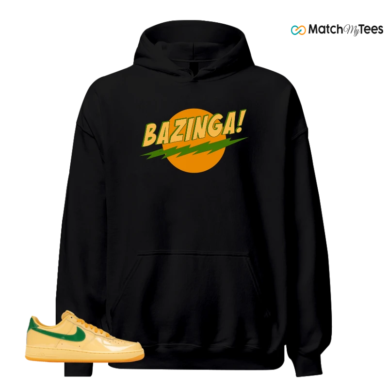 NIKE AIR FORCE 1 LOW PATENT LEATHER TOPAZ GOLD SNEAKER Matching Tees hoodie
