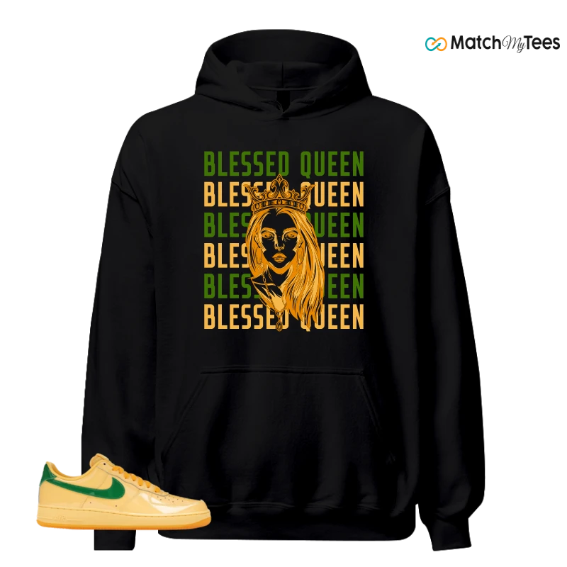 NIKE AIR FORCE 1 LOW PATENT LEATHER TOPAZ GOLD SNEAKER Matching Tees hoodie