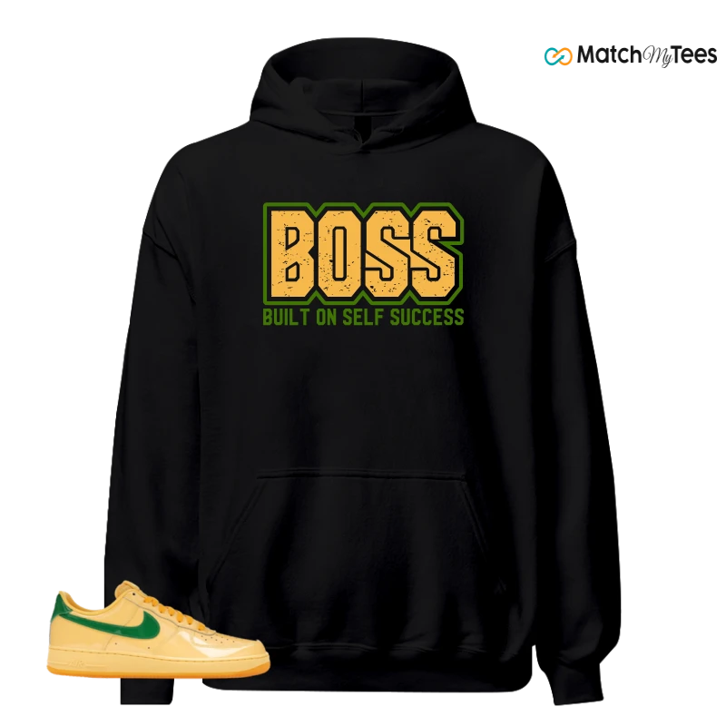 NIKE AIR FORCE 1 LOW PATENT LEATHER TOPAZ GOLD SNEAKER Matching Tees hoodie