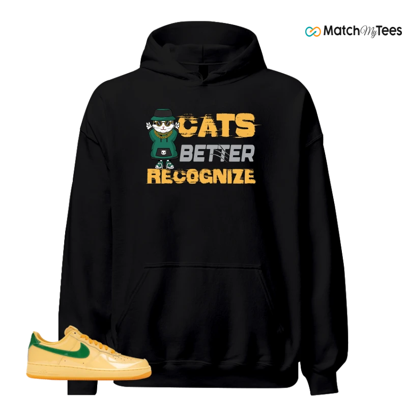NIKE AIR FORCE 1 LOW PATENT LEATHER TOPAZ GOLD SNEAKER Matching Tees hoodie