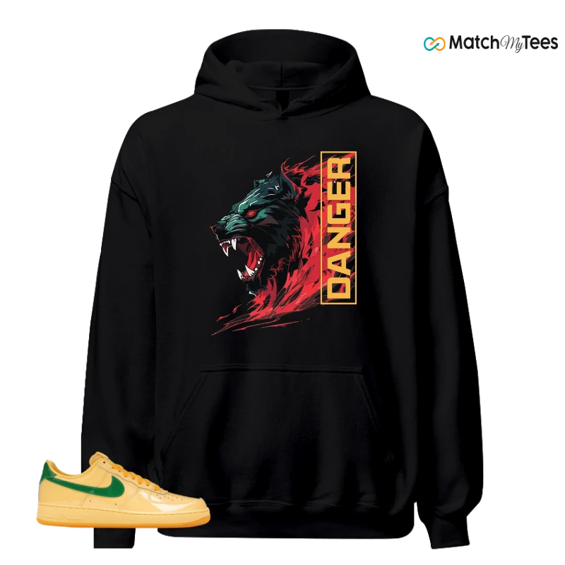 NIKE AIR FORCE 1 LOW PATENT LEATHER TOPAZ GOLD SNEAKER Matching Tees hoodie