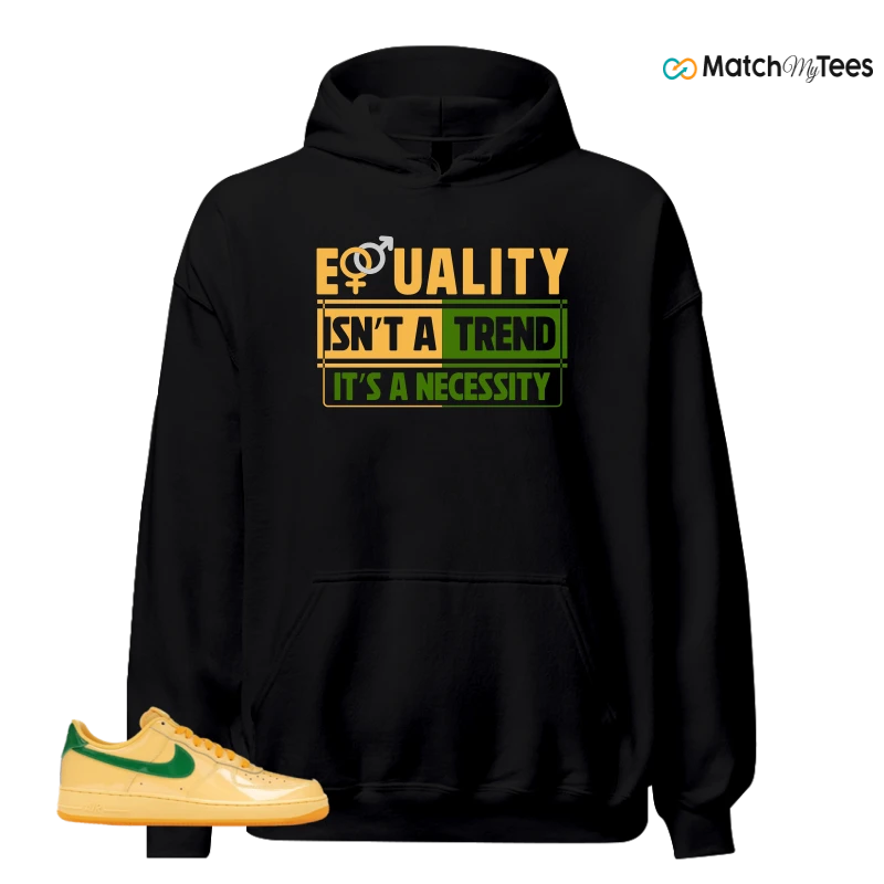 NIKE AIR FORCE 1 LOW PATENT LEATHER TOPAZ GOLD SNEAKER Matching Tees hoodie