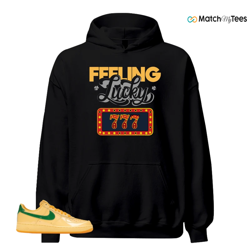 NIKE AIR FORCE 1 LOW PATENT LEATHER TOPAZ GOLD SNEAKER Matching Tees hoodie
