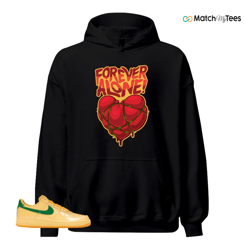 NIKE AIR FORCE 1 LOW PATENT LEATHER TOPAZ GOLD SNEAKER Matching Tees hoodie