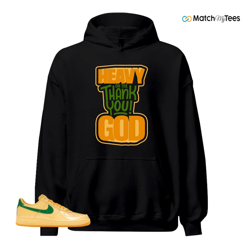 NIKE AIR FORCE 1 LOW PATENT LEATHER TOPAZ GOLD SNEAKER Matching Tees hoodie