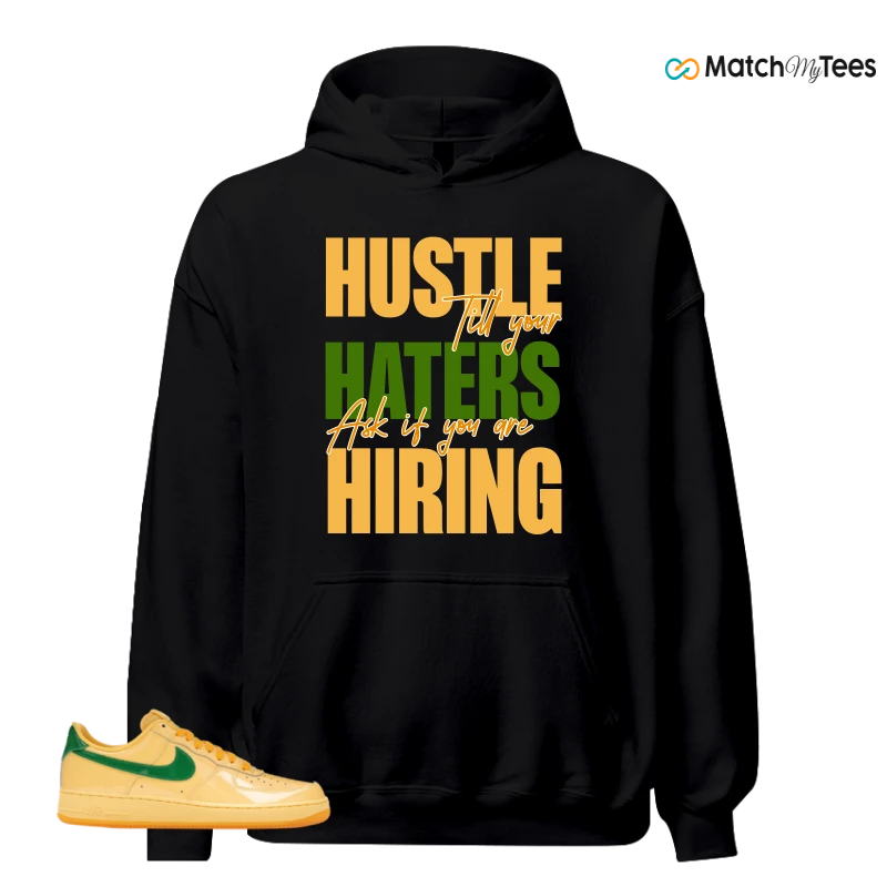 NIKE AIR FORCE 1 LOW PATENT LEATHER TOPAZ GOLD SNEAKER Matching Tees hoodie