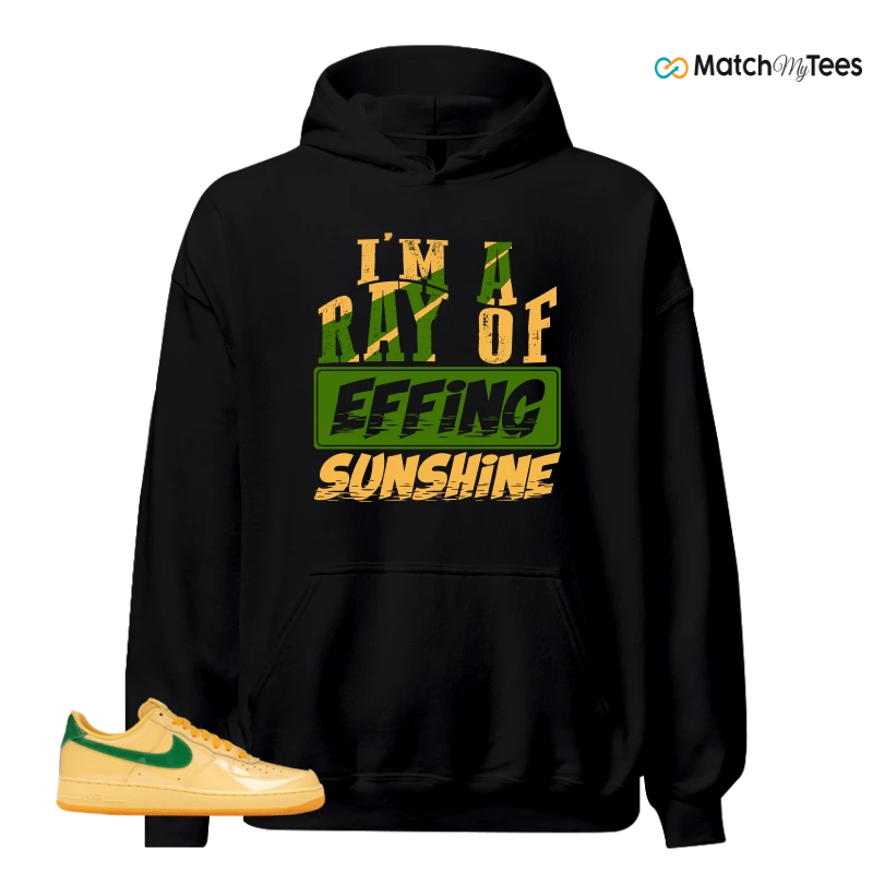 NIKE AIR FORCE 1 LOW PATENT LEATHER TOPAZ GOLD SNEAKER Matching Tees hoodie