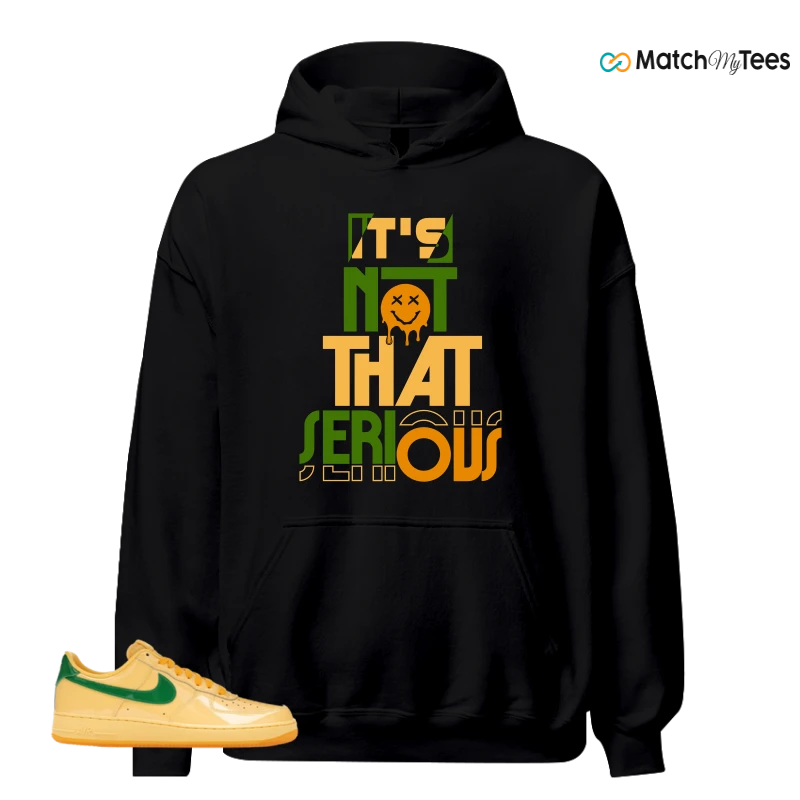 NIKE AIR FORCE 1 LOW PATENT LEATHER TOPAZ GOLD SNEAKER Matching Tees hoodie