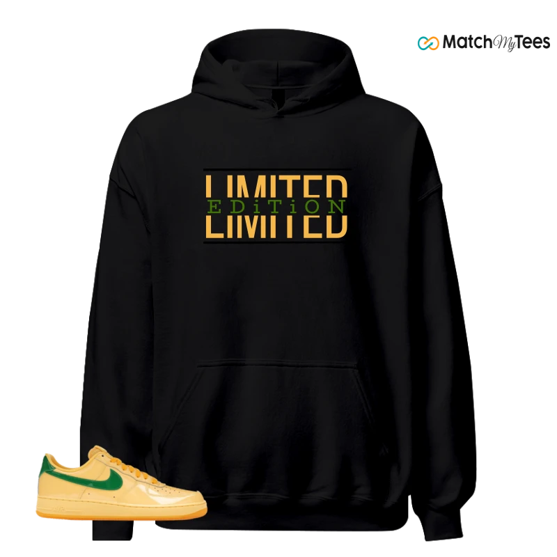 NIKE AIR FORCE 1 LOW PATENT LEATHER TOPAZ GOLD SNEAKER Matching Tees hoodie