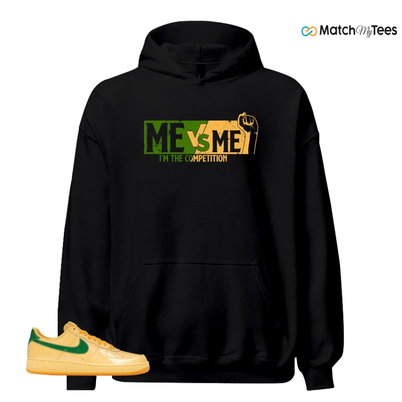 NIKE AIR FORCE 1 LOW PATENT LEATHER TOPAZ GOLD SNEAKER Matching Tees hoodie
