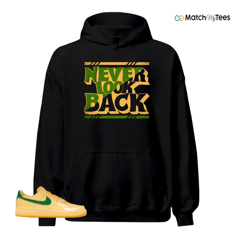 NIKE AIR FORCE 1 LOW PATENT LEATHER TOPAZ GOLD SNEAKER Matching Tees hoodie