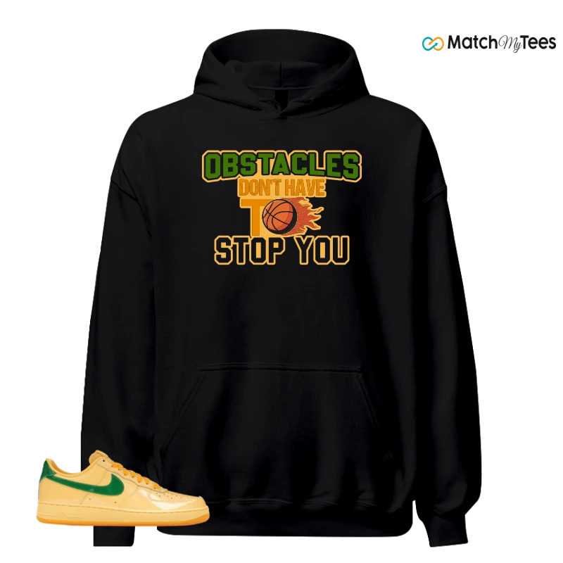 NIKE AIR FORCE 1 LOW PATENT LEATHER TOPAZ GOLD SNEAKER Matching Tees hoodie
