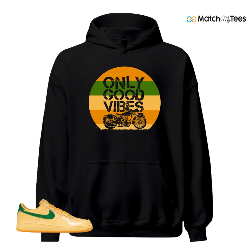 NIKE AIR FORCE 1 LOW PATENT LEATHER TOPAZ GOLD SNEAKER Matching Tees hoodie