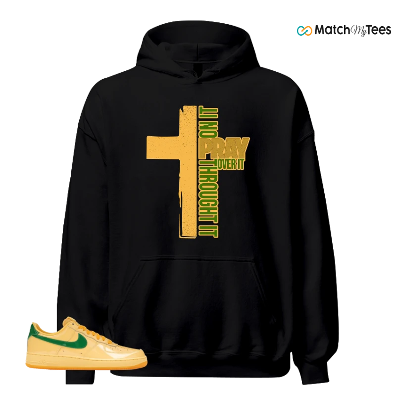 NIKE AIR FORCE 1 LOW PATENT LEATHER TOPAZ GOLD SNEAKER Matching Tees hoodie