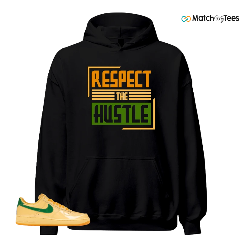 NIKE AIR FORCE 1 LOW PATENT LEATHER TOPAZ GOLD SNEAKER Matching Tees hoodie