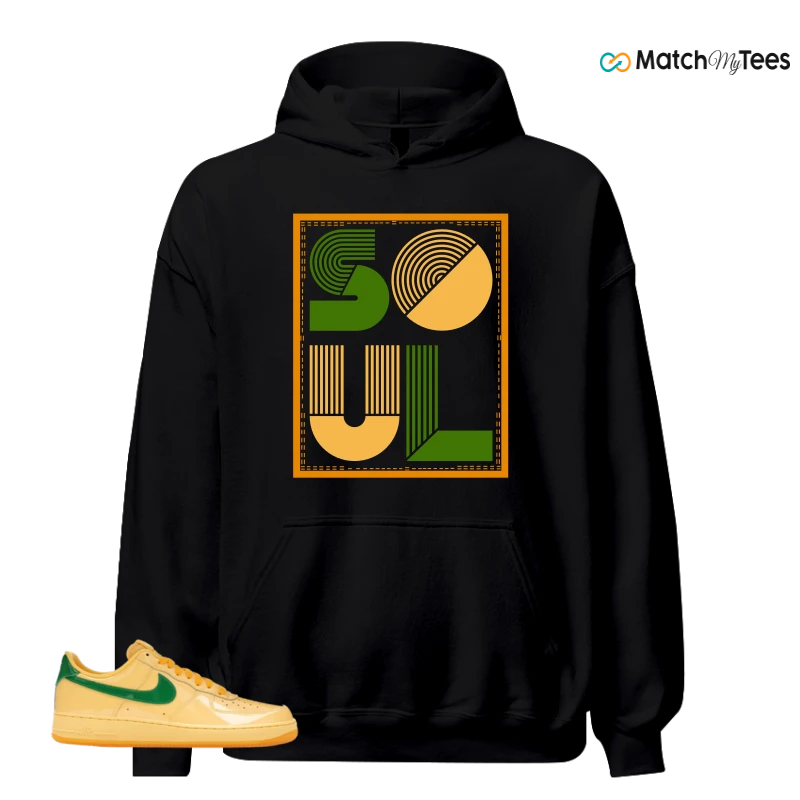 NIKE AIR FORCE 1 LOW PATENT LEATHER TOPAZ GOLD SNEAKER Matching Tees hoodie
