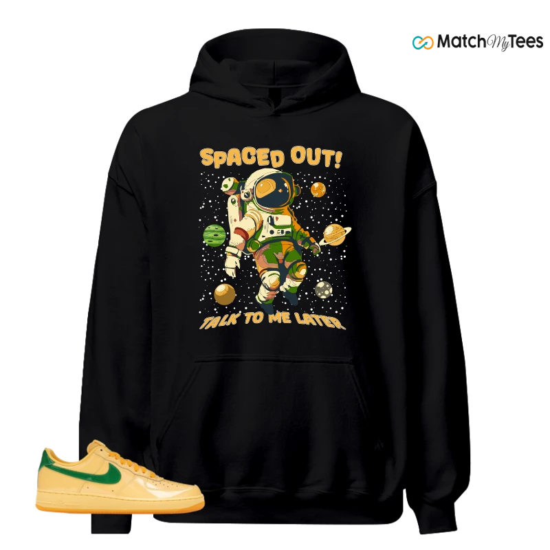 NIKE AIR FORCE 1 LOW PATENT LEATHER TOPAZ GOLD SNEAKER Matching Tees hoodie