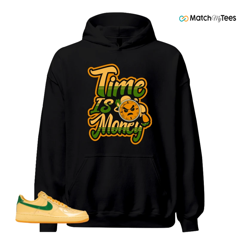 NIKE AIR FORCE 1 LOW PATENT LEATHER TOPAZ GOLD SNEAKER Matching Tees hoodie