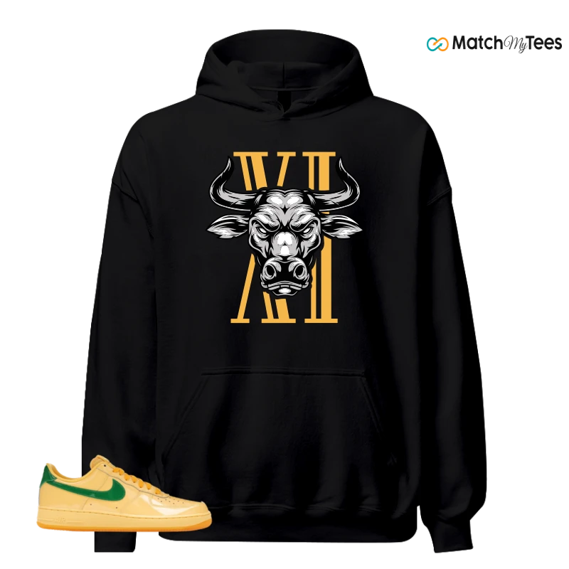 NIKE AIR FORCE 1 LOW PATENT LEATHER TOPAZ GOLD SNEAKER Matching Tees hoodie