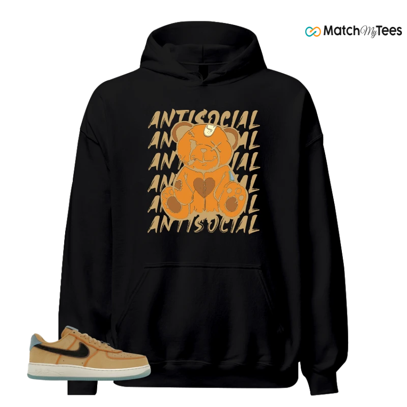 NIKE AIR FORCE 1 LOW PROTRO KOBE BRYANT SIEMPRE HERMANOS SNEAKER Matching Tees hoodie