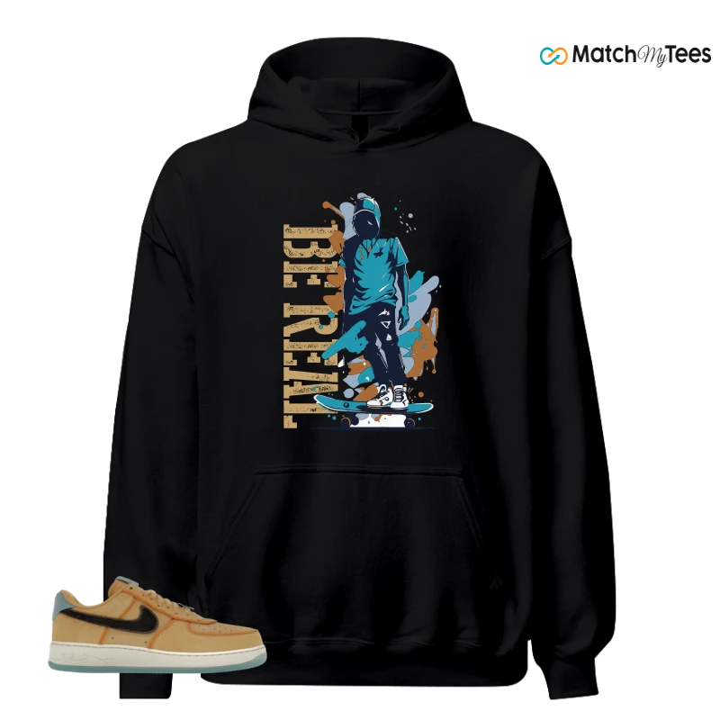 NIKE AIR FORCE 1 LOW PROTRO KOBE BRYANT SIEMPRE HERMANOS SNEAKER Matching Tees hoodie