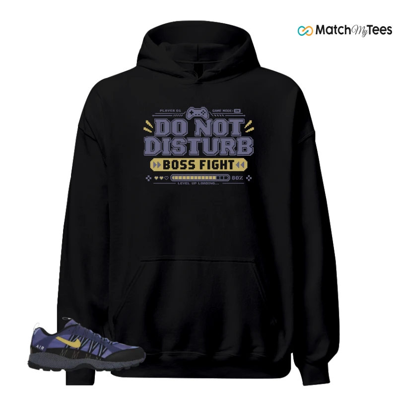 NIKE AIR HUMARA POLAR BLUE BUFF GOLD SNEAKER Matching Tees hoodie