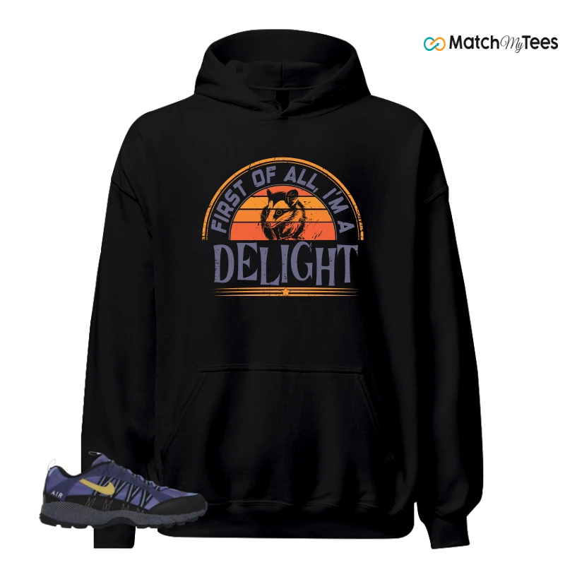 NIKE AIR HUMARA POLAR BLUE BUFF GOLD SNEAKER Matching Tees hoodie