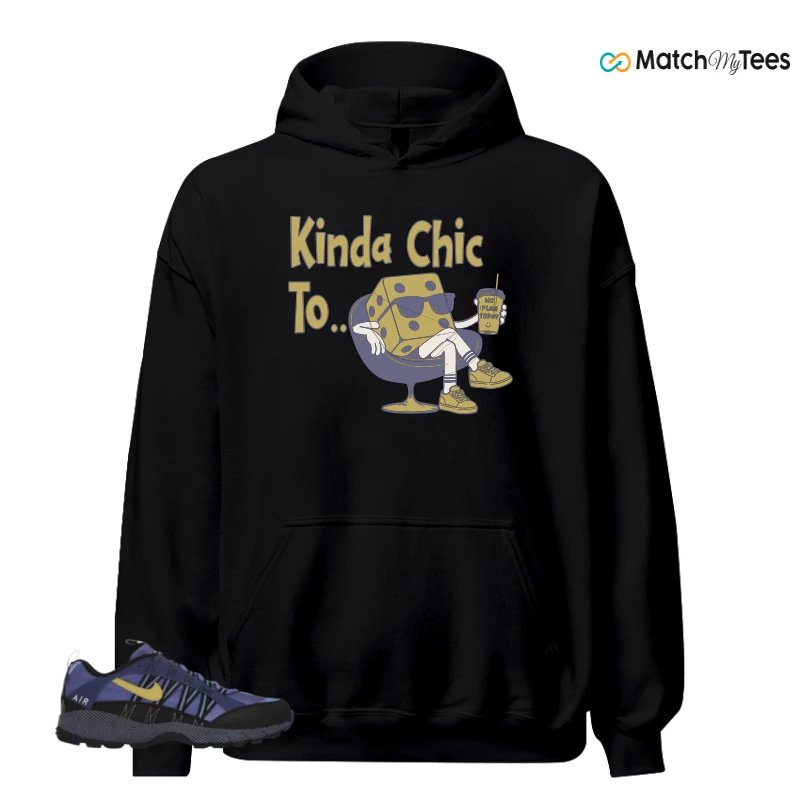NIKE AIR HUMARA POLAR BLUE BUFF GOLD SNEAKER Matching Tees hoodie
